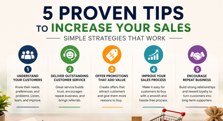 5 Proven Tips to Increase Your Sales: Simple Strategies That Work